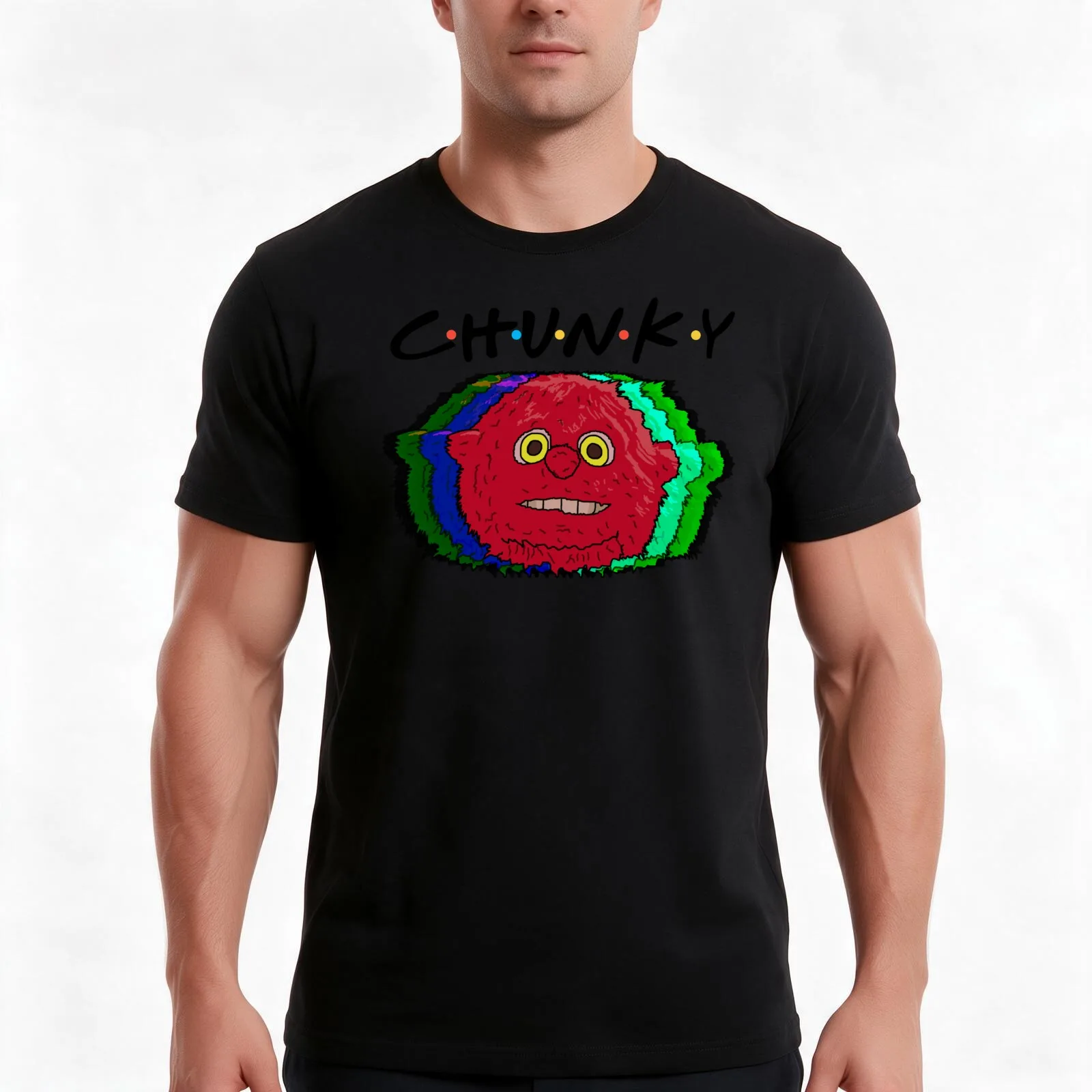 Chunky (I Think You Should Leave) T-Shirt Summer Casual Cotton Tee Oversized Streetwear Tops Vintage Graphic Print