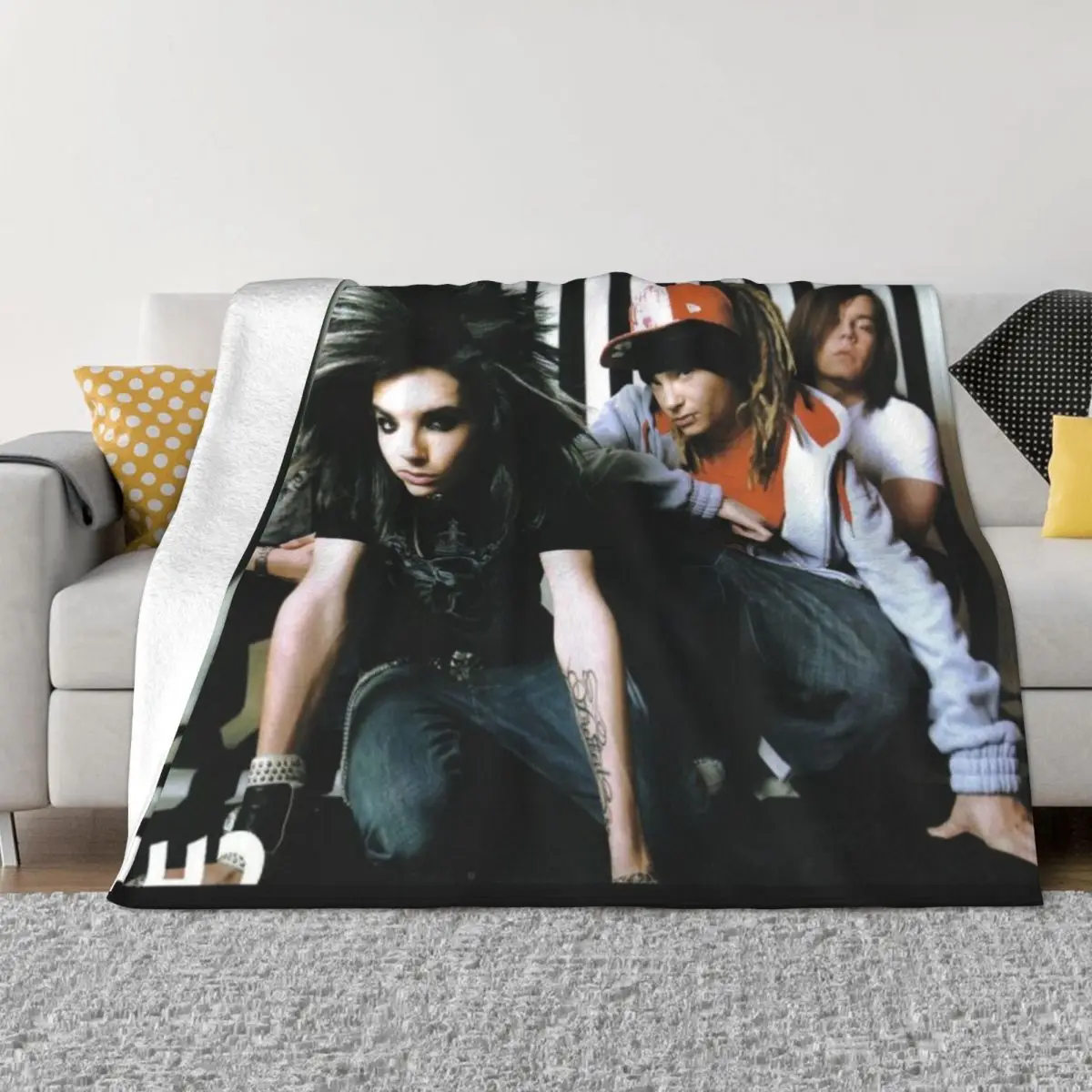 

Tokio Hotel 002760 Bedroom Bed Blankets Custom Blanket Winter Blankets Home And Decoration Throw Blanket