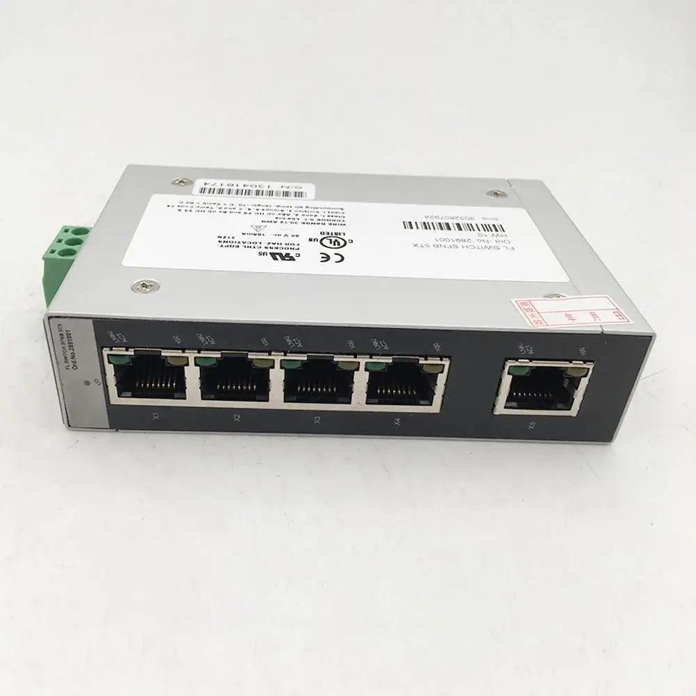 Para interruptor Ethernet Industrial Phoenix 2891001 FL SWITCH SFNB 5TX