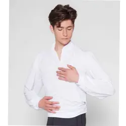 Tunique de Ballet pour Homme, Tenue de Scène sur Mesure, Prince Blanc, Veste de brev