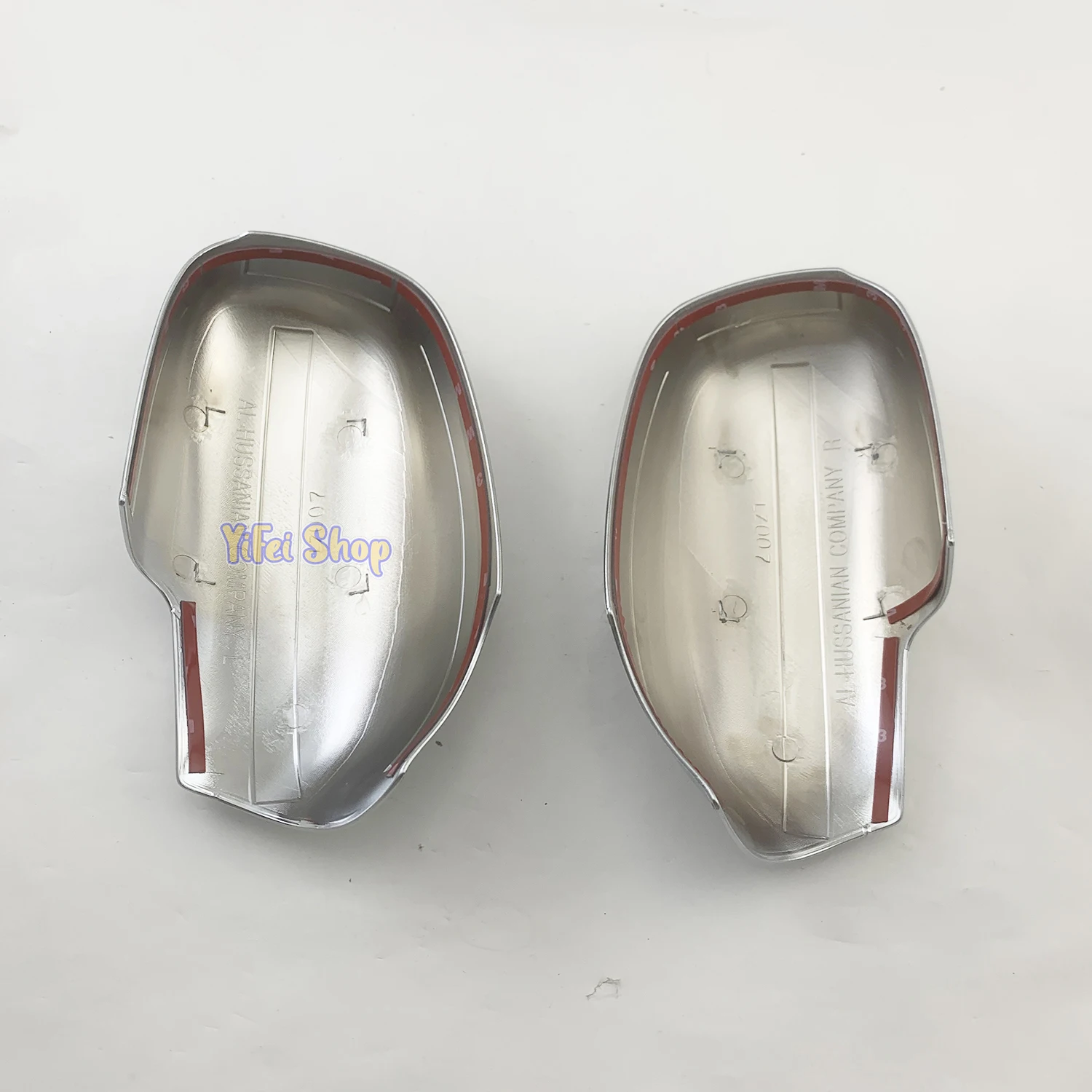 YOYO 2PCS Car Chrome Rearview Accessories Plated Door Mirror Cover Trim 1996 1997 1998 For Toyota Mark II GX90 Grande