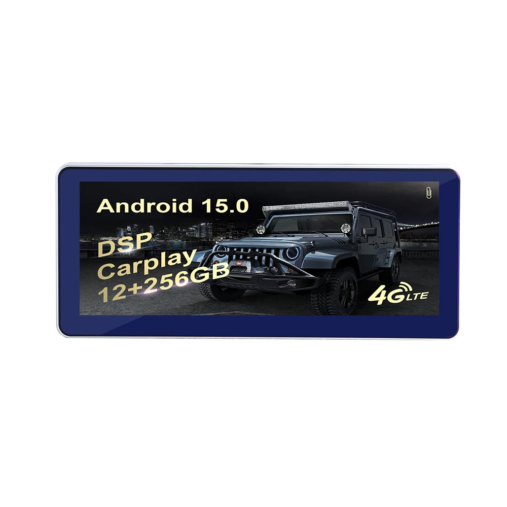 12.3 inch Android 15.0 For Ferrari FF right- hand drive car auto carplay Multimedia radio  GPS Navigation Player touch head unit