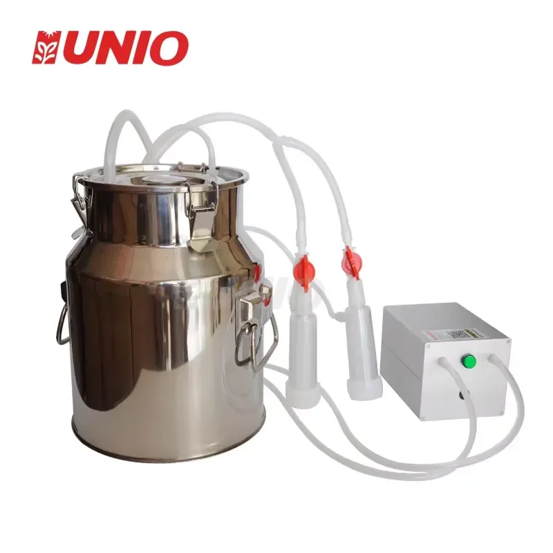 Hot High Quality Cow Milking Machine 5L Dairy Farm Portable Stainless Steel Manual Milk Machine for Cows