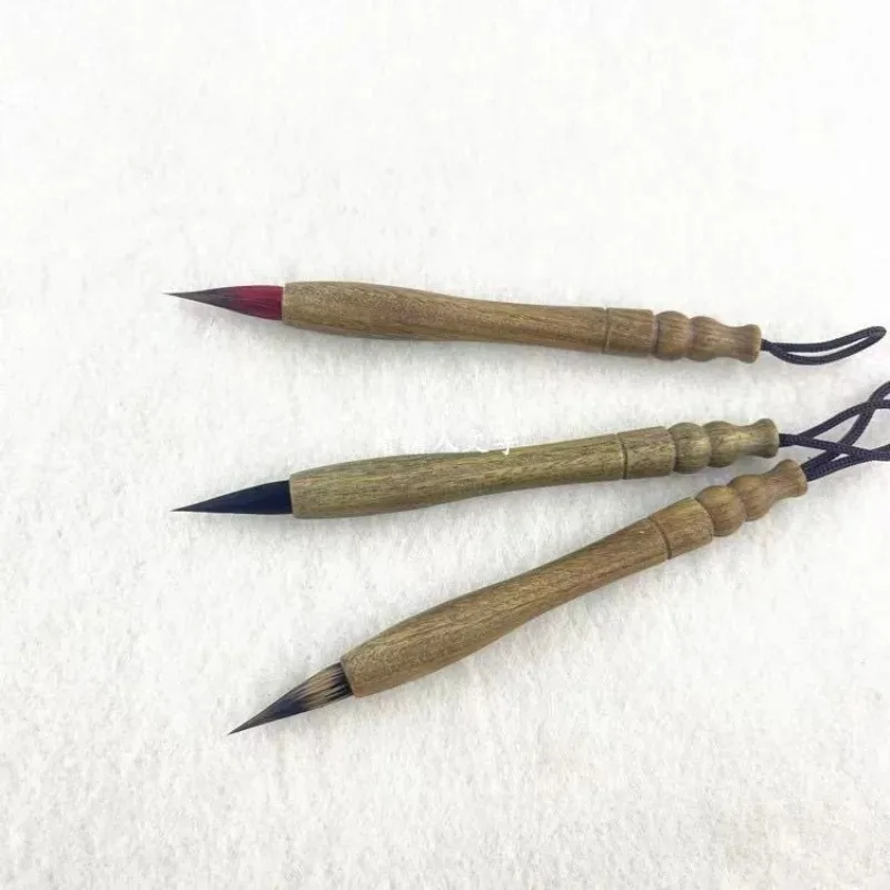 3PCS High Grade Small Chinese Painting Brush 100% Animal Hair Fine Detail Meticulous Drawing Art Writing Brush Wholesale