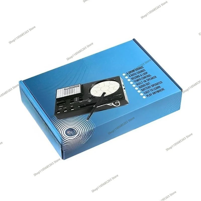 Pocket drum machine, electronic synthesizer, rhythm box.