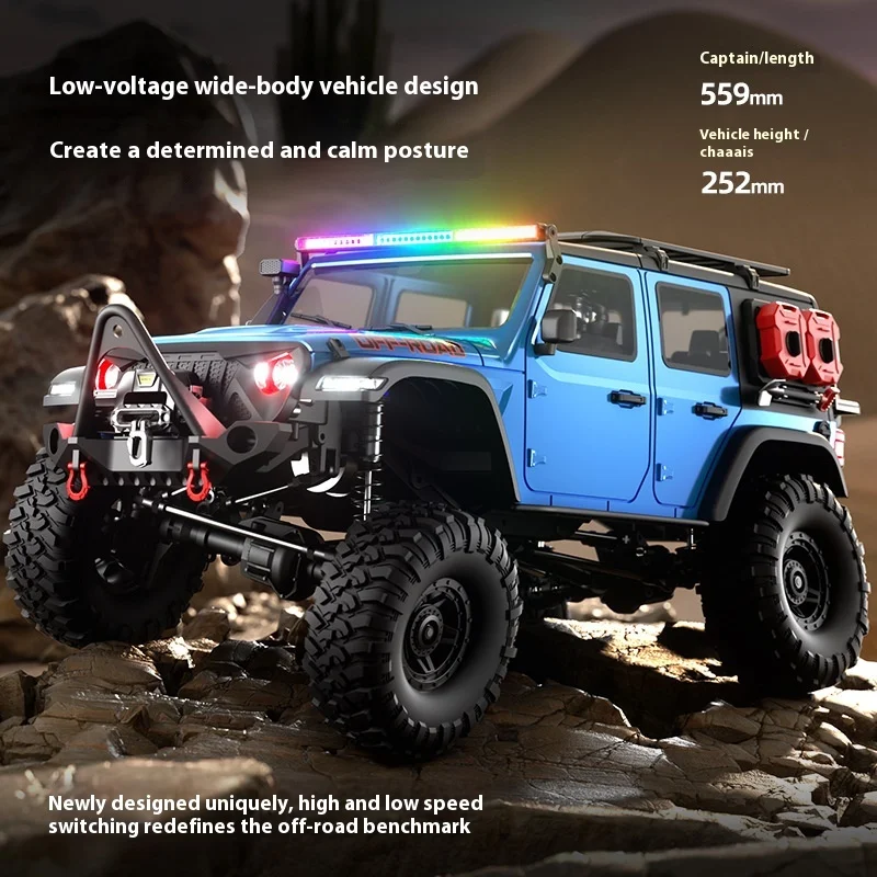 

1:10 Wrangler R1011 Full-scale RC Remote Control Car Model Car Simulated Off-Road Climbing Car 4WD Differential Lock