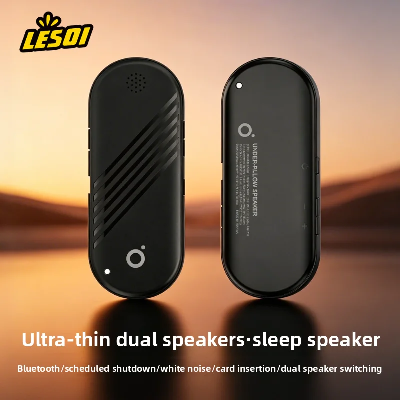 K10 Ultra Thin Bluetooth Speaker White Noise Timer Sleep Aid Bone Conduction Smart Speaker