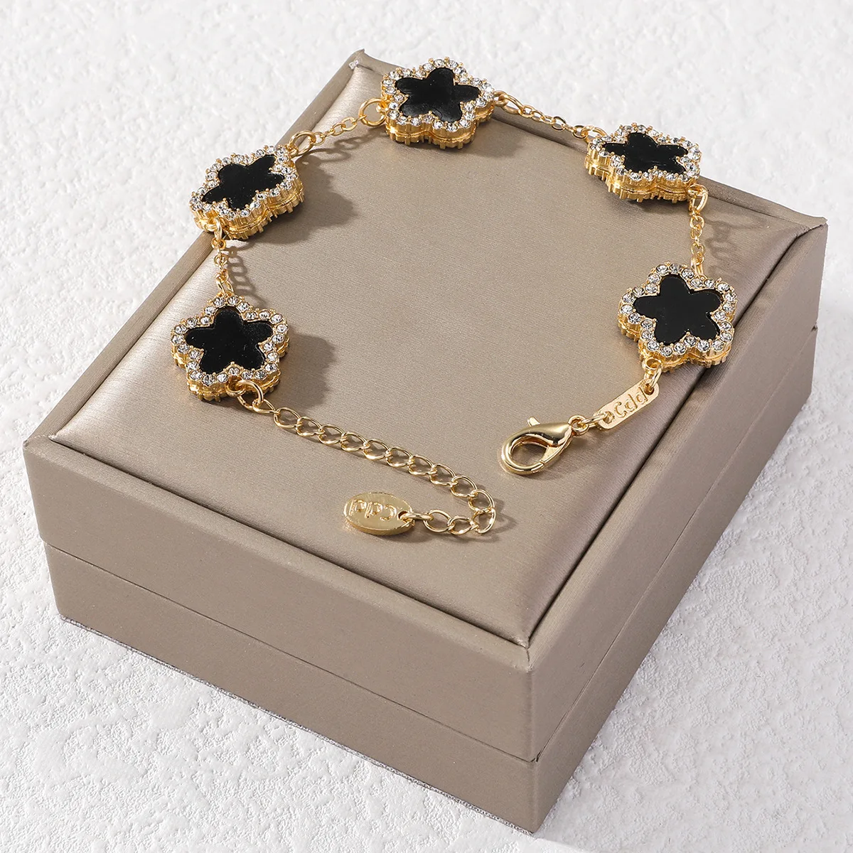Multi Style Zircon Inlaid Plum Blossom Fashionable Temperament Light Luxury Women's Bracelet image 4