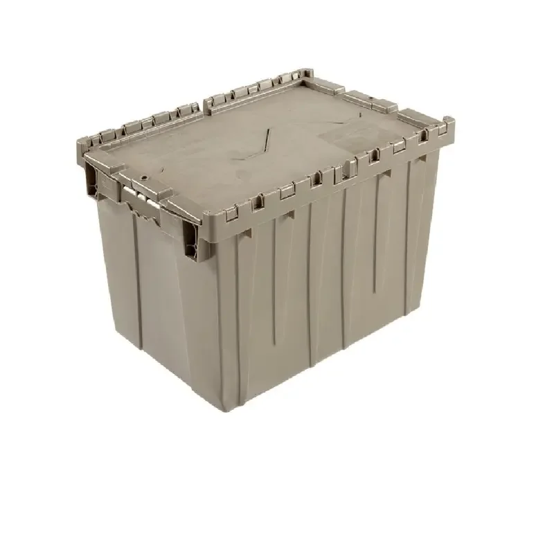 

Distribution Container With Hinged Lid 23-3/4x19-1/4x12-1/2 Gray