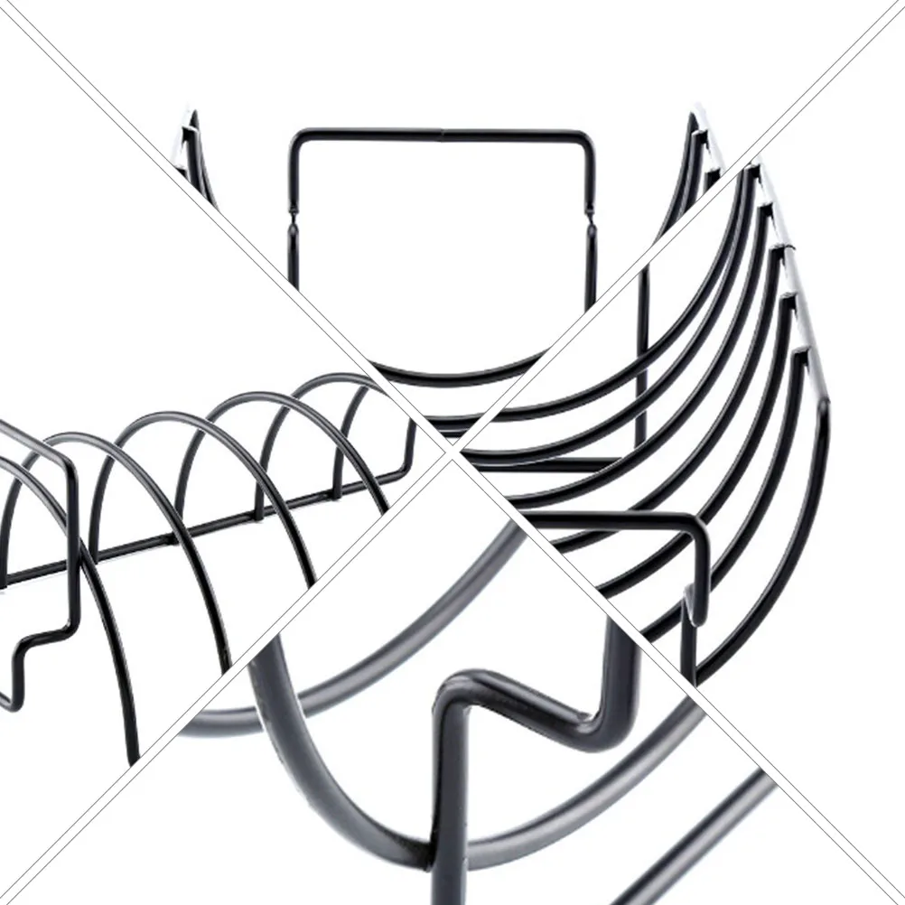 

Durable BBQ Rack Barbecue Shelf Non Stick Outdoor Practical St Lightweight Portable barbecue Tool Gift Idea Grilling Kitchen