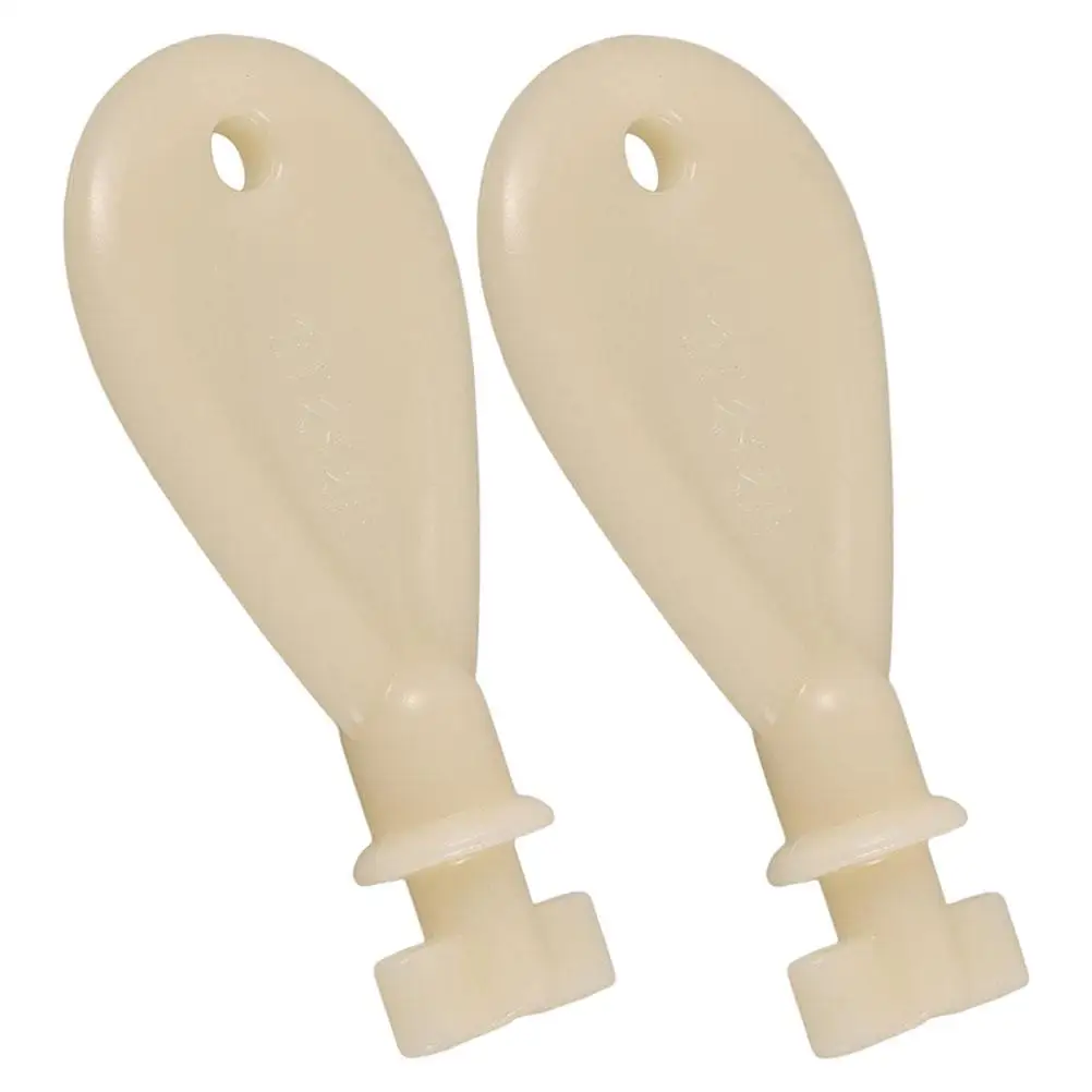 

2Pcs Paper Towel Dispenser Key for Commercial Toilet Tissue Box Plastic Replacement Bathroom Accessories Storage Household