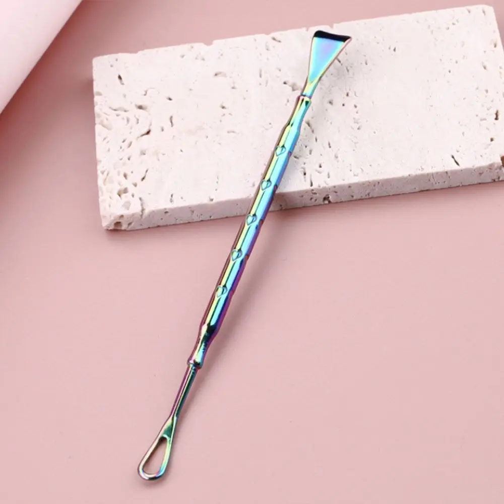 Stainless Steel Blackhead Shovel Leave No Print Acne Treatment Blemish Remover Manual Pore Cleanser Acnes Removal Needle Women