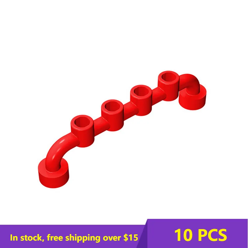 

10PCS MOC Bricks Compatible Assembles Particles 6140 1x6 for Building Blocks Parts DIY Enlighten Block Bricks Educational Toys