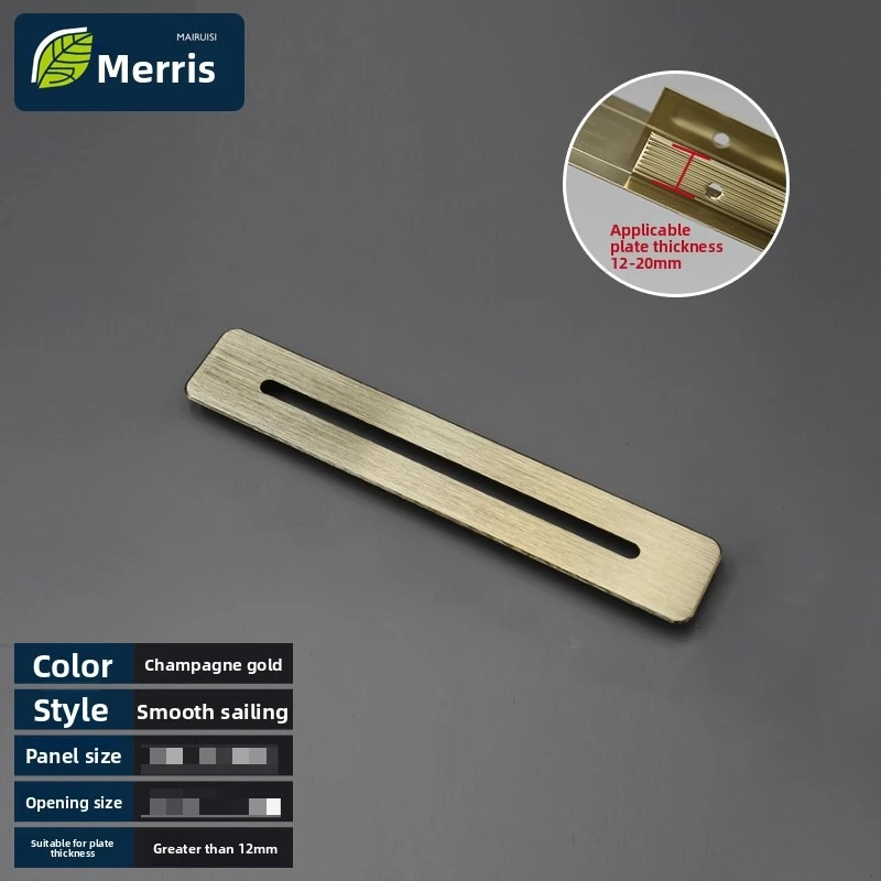 Ventilation Grille Rectangular Cover Ventilation Hole Cover Grille De Ventilation for Air Flow Cabinet Sill 45mm image 4