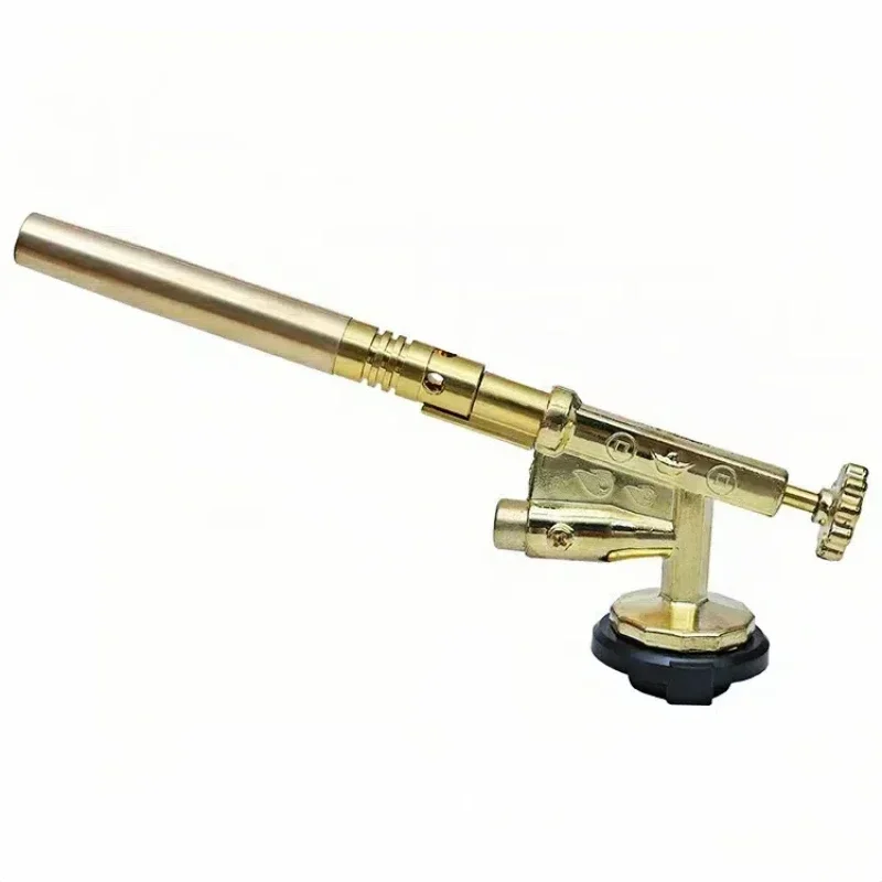 Protable Gas Burner Welding Torch Flame Gas Blowtorch Cooking Outdoor Soldering Butane AutoIgnition gas-Burner Lighter Heating