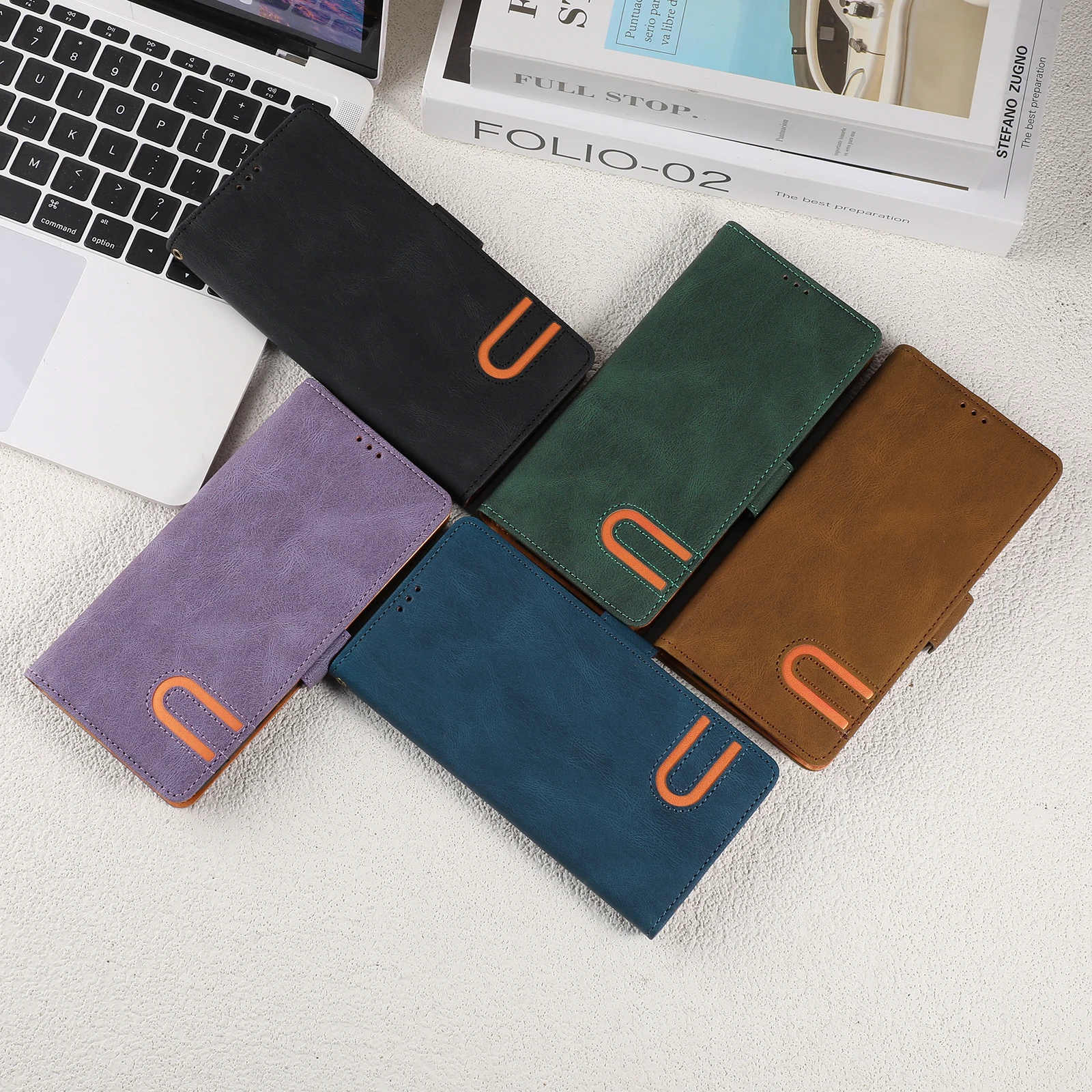 Phone case for Samsung S25/S25 Ultra/S26/S26 Ultra with a lanyard, multiple card slots, shockproof and scratch-resistant