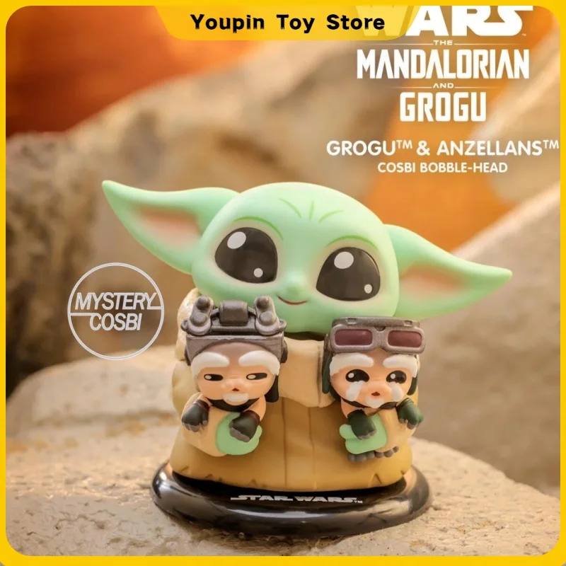 star-wars-the-mandalorian-and-gugu-series-cosbi-blind-box-cute-star-wars-mini-figures-desktop-ornaments-collect-model-toys-gifts