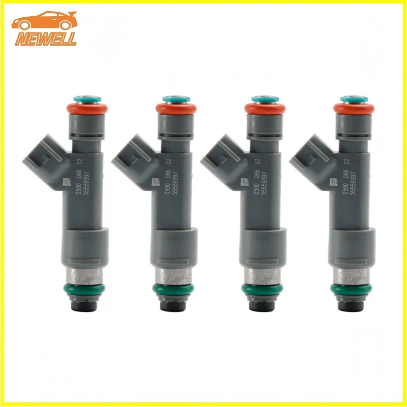 4/8pcs 8653608 55559397 297500-0590 Fuel Injector For SAAB 9-3 2.0L Turbo 2007-2011 For Volvo XC90 S80 4.4L V8 2005-2011 4G2216