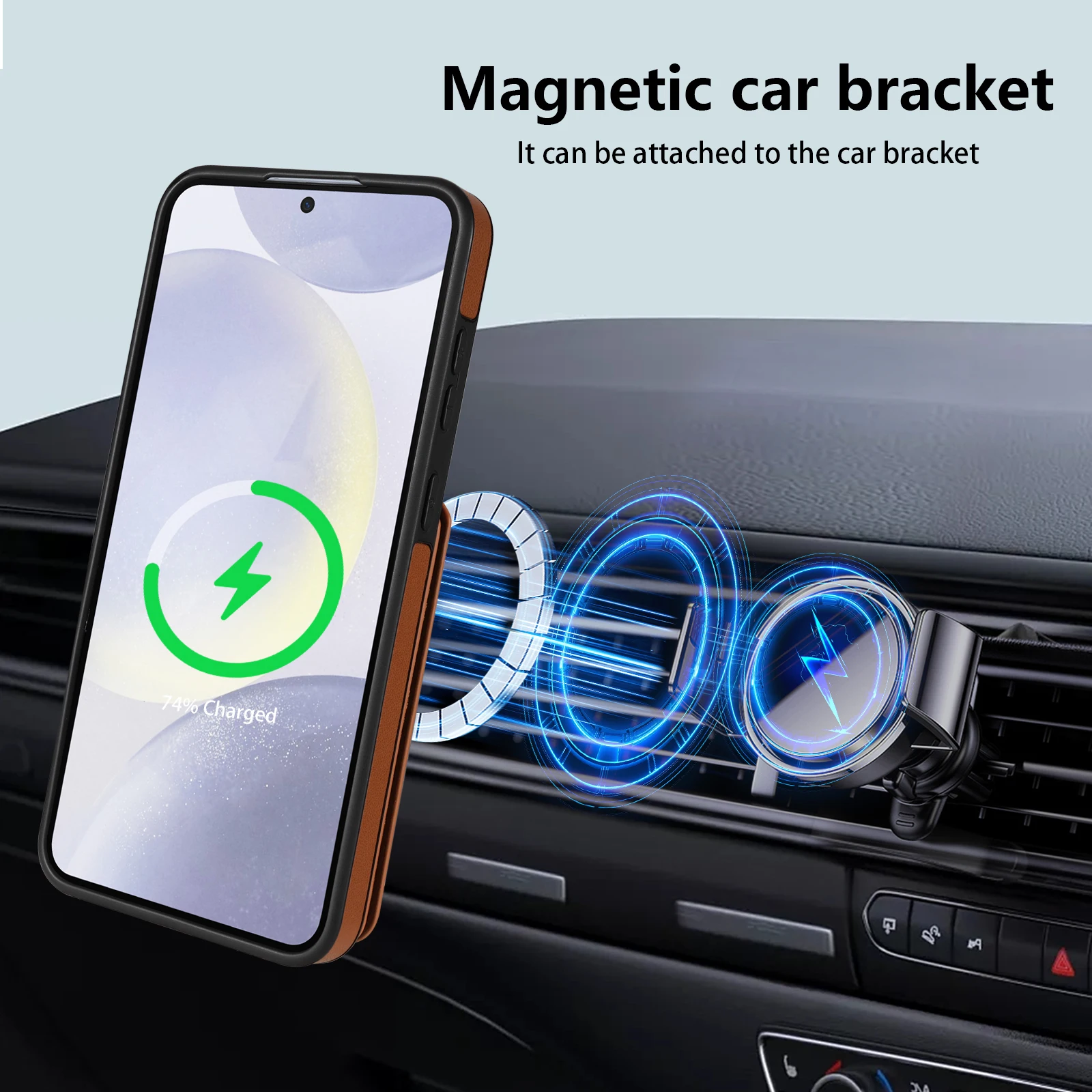 2 in 1 Detachable Vertical Cards Solt Wallet Leather Case For Samsung Galaxy S24 FE S25 Ultra S23 Plus S22 S21 A16 A55 A15 Cover