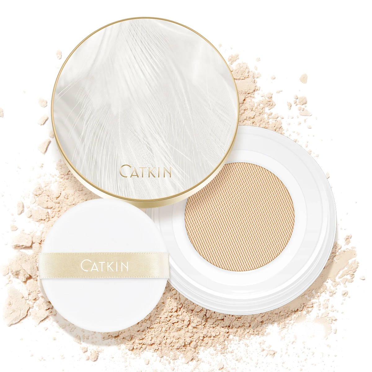 CATKIN  CHIC LUXURY FINISHING POWDER LOOSE POWDER, MATTE EFFECT