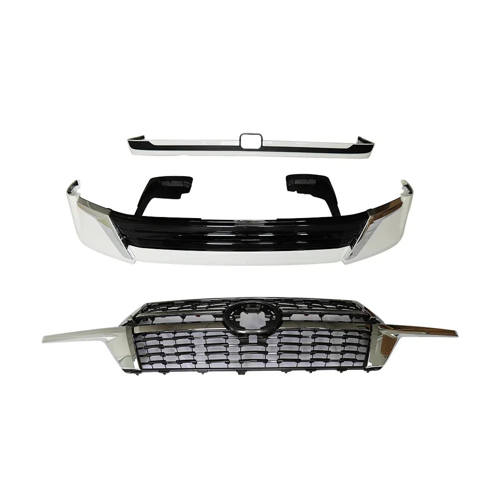 Auto Parts New Style Facelift Body Kit Bumper Spoiler LC Grille For Toyota Land Cruiser 2021