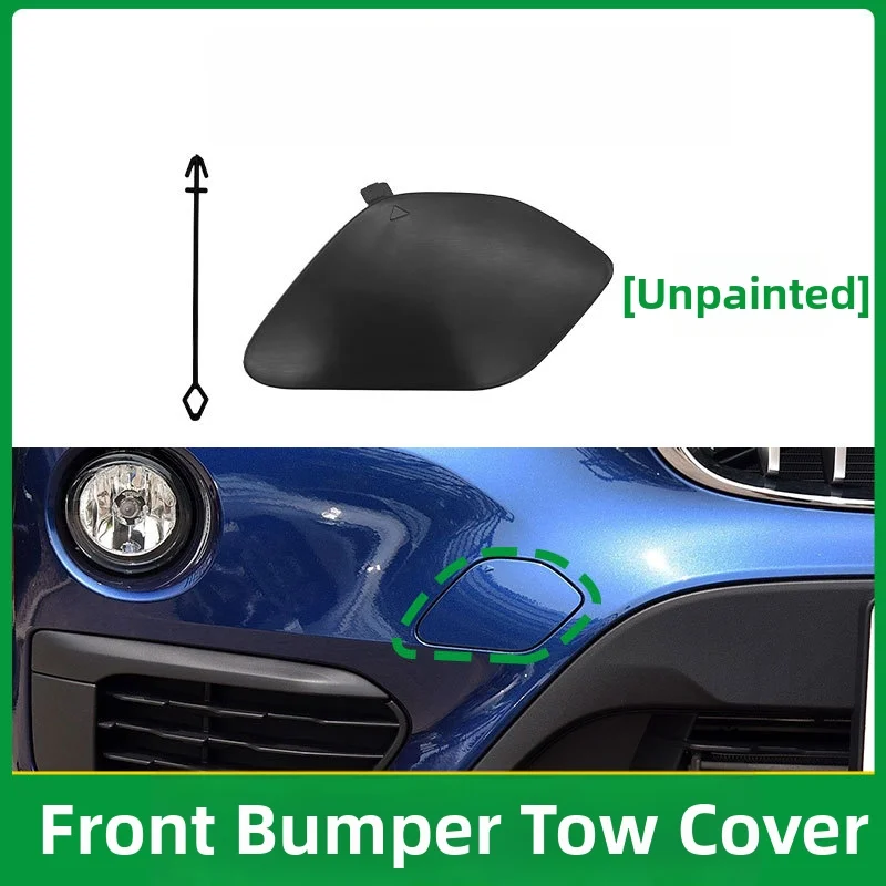 For 2016-2019 Models Front Bumper Cap Trailer Hitch Cover For Car Front Bumper Oem 51137361220 Factory-like Finish