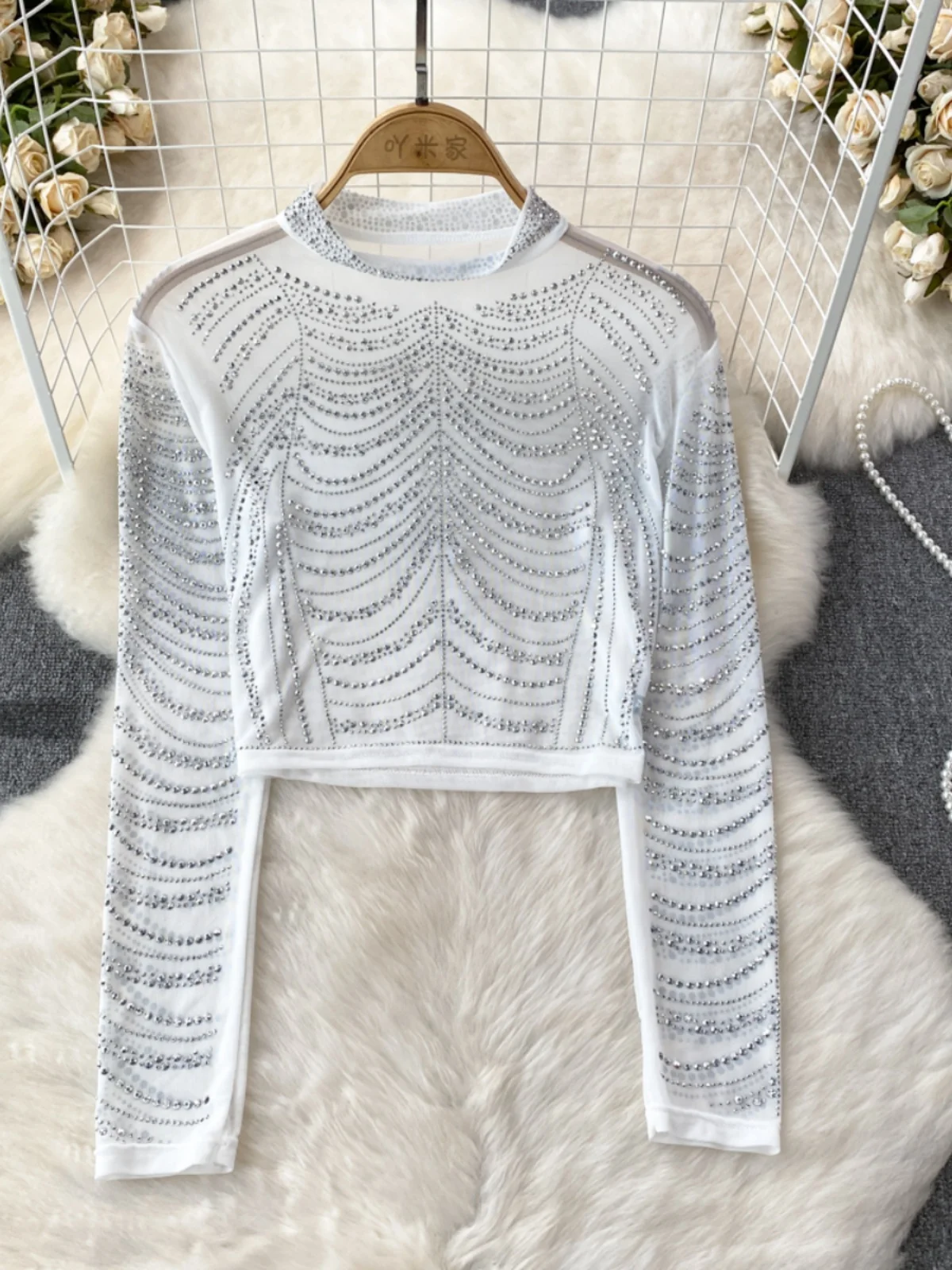 

Slimming Long Sve Me Insert See tough T irt Women's Faionable Base irt Spring Autumn Korean Sle round Ne