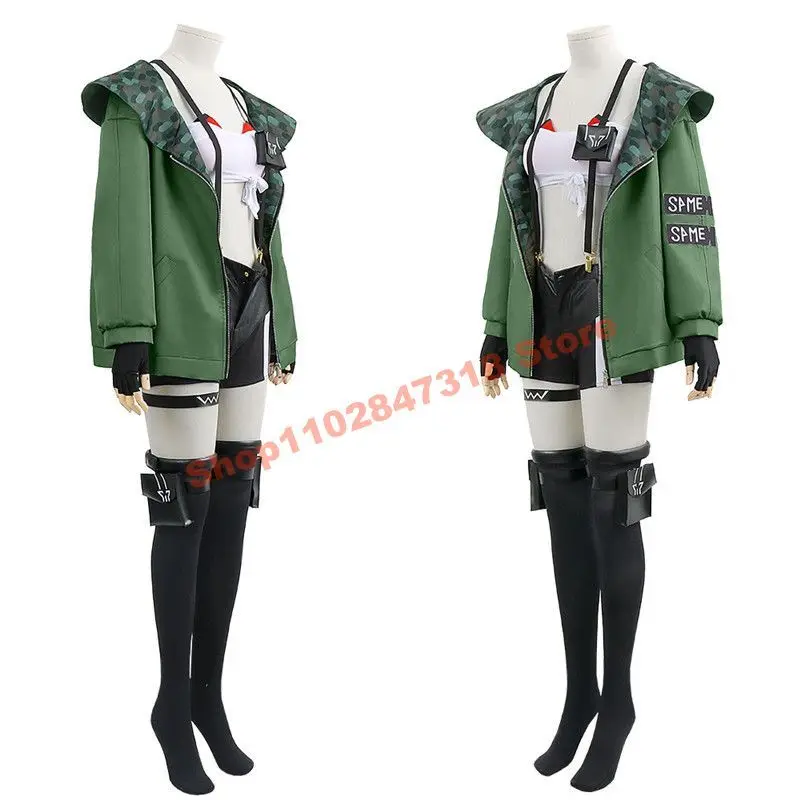 Nijisanji Lain Paterson Cosplay Costume Welcome to Eden VTuber Anime Clothing Virtual Idol