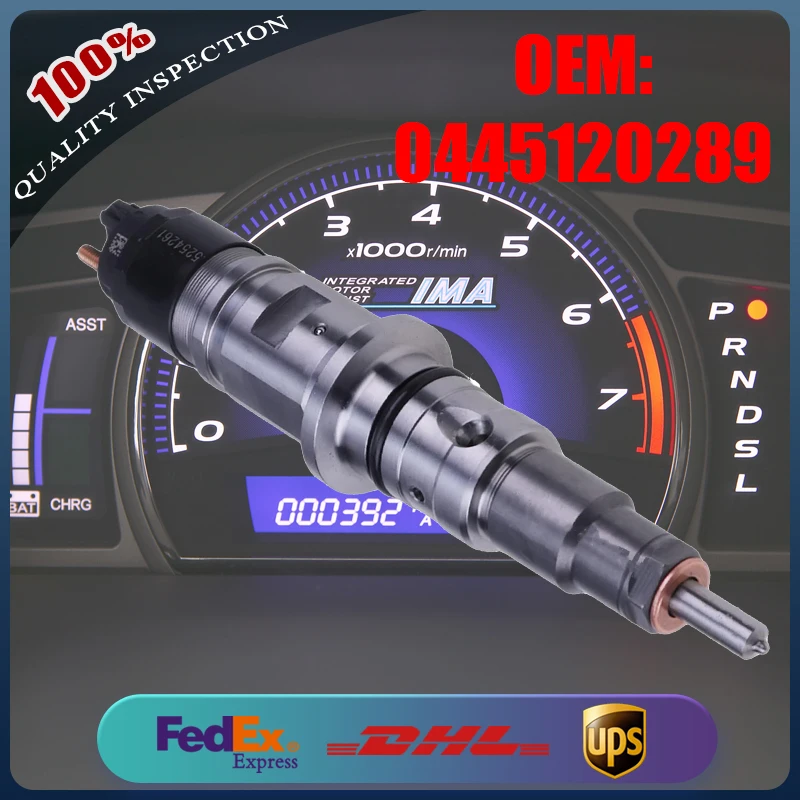 

Common Rail Fuel Injector 0445120289 Compatible with ISDE ISBE Engine Replacement Part 5268408