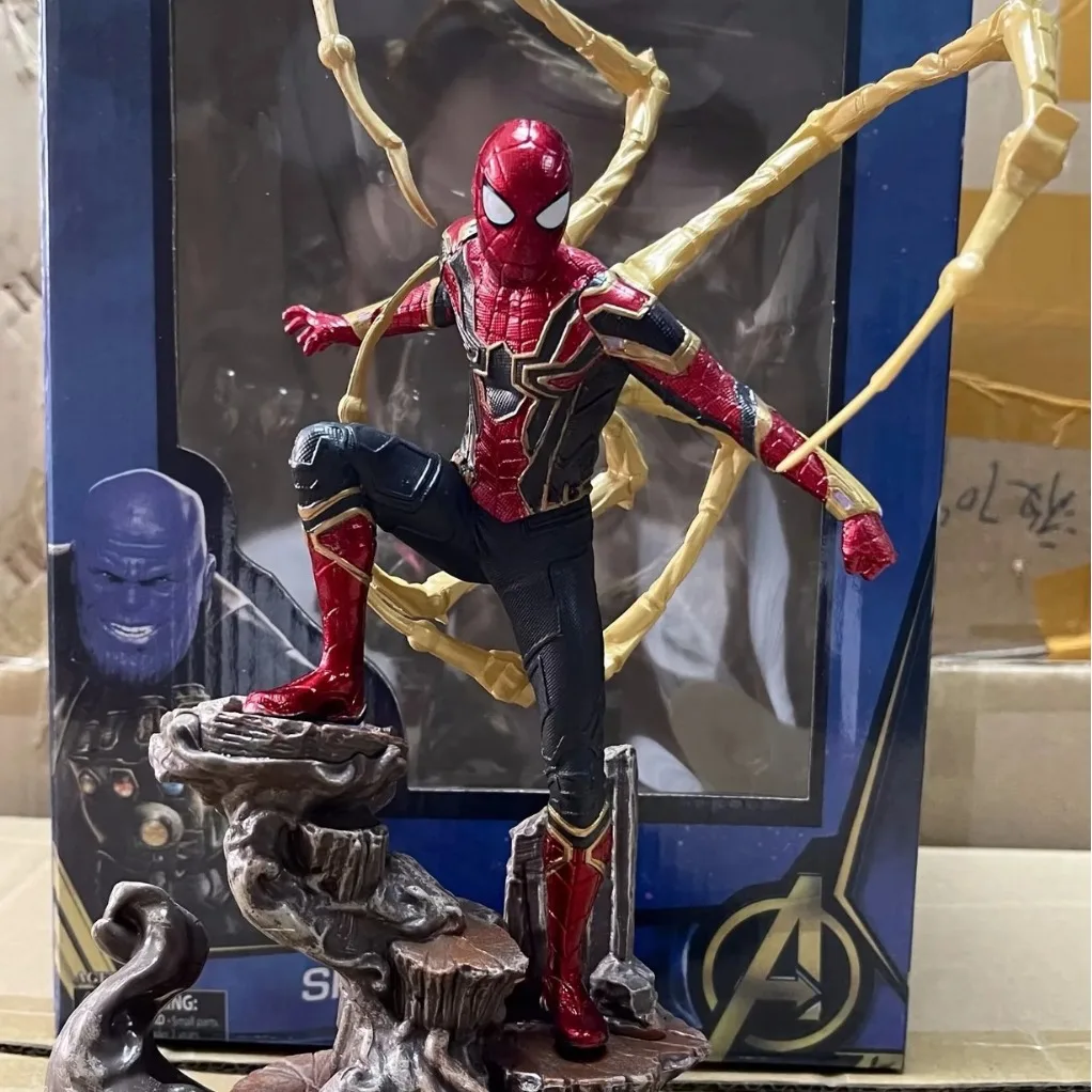 28CM Spider-man Action Figure Spiderman Doll Super Heroes Spider Man Christmas Gift Toys For Children