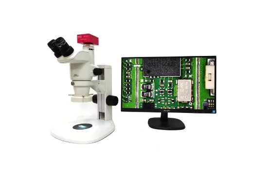 Dual Eye Video Composite Biological Microscope DM600