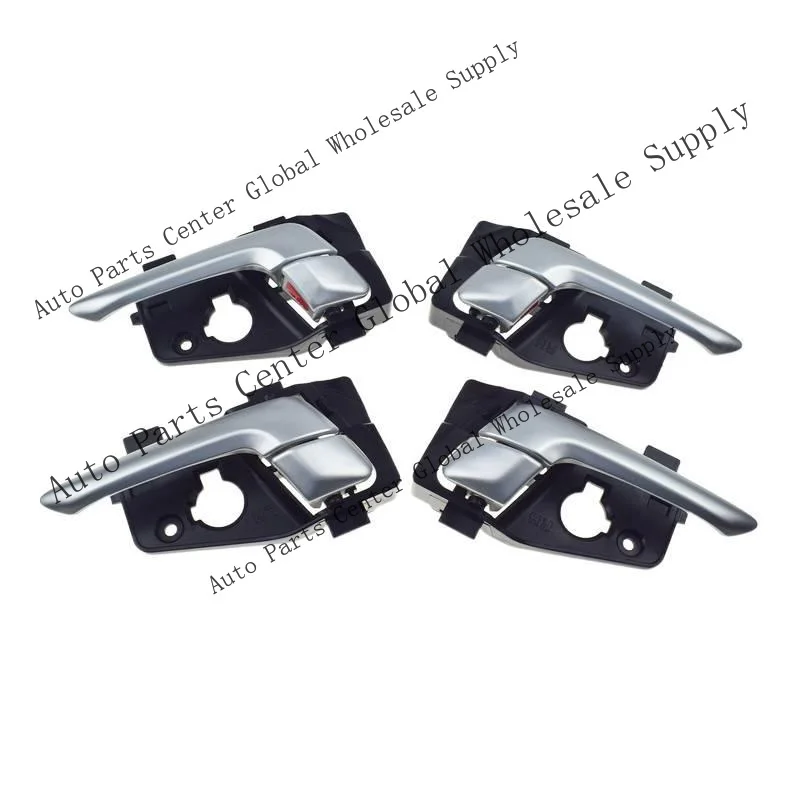 L+ Interior Door Handles Silver Front / Rear LH RH For Kia Picanto 11-16 826101Y010