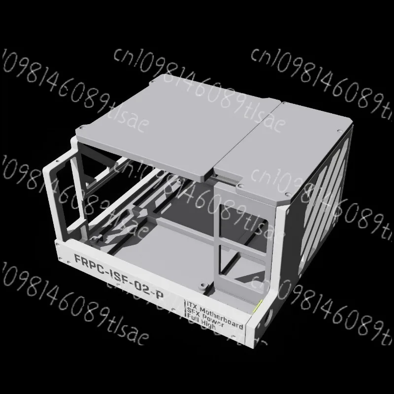FRPC-ISF-02 Portable ITX Chassis Semi-Open Computer Chassis 3D Printed Chassis GZLCD