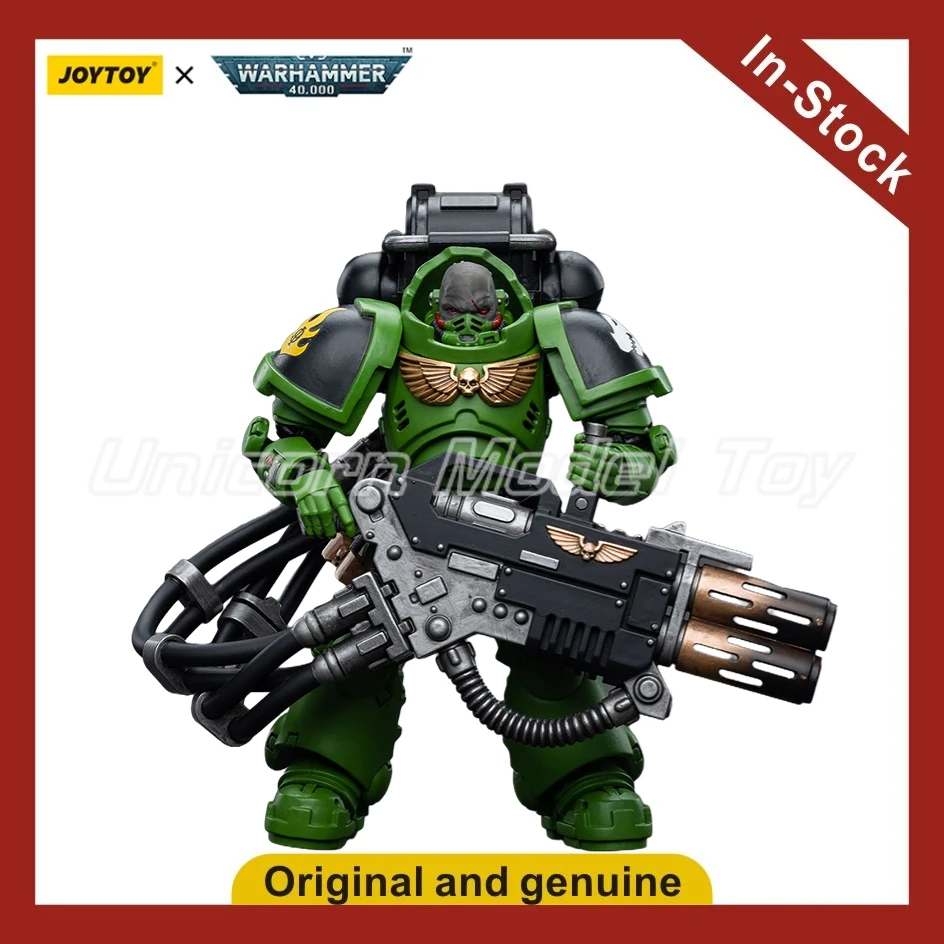 

In Stock Original JOYTOY WARHAMMER 40K Salamanders Eradicators Brother Xavak Anime Action Figure Model Toys Gifts Collection