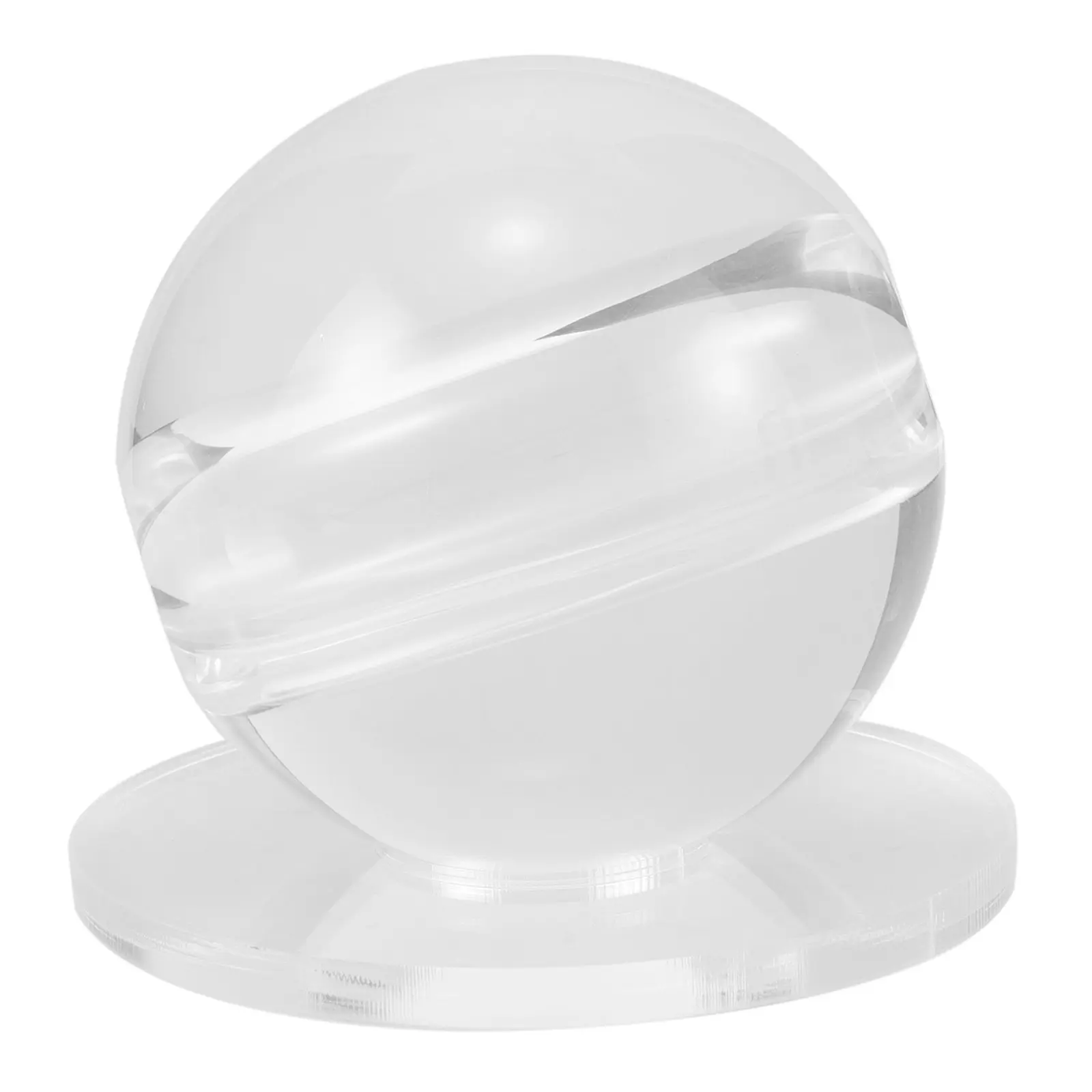 

Transparent Billiard Stroke Trainer Ball with Hole for Cue Action Correction Snooker Precision Practice Resin