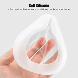CPAP Accessories for AirFit F20 CPAP Masks Full Face Replacement Mask Cushion Seal Softer Compatible with AirFit f20 M/L Size