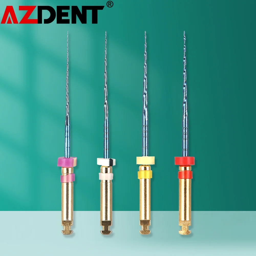 AZDENT Engine Use NiTi Rotary File Endo Root Canal Instruments Universal