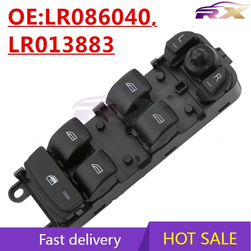NEW:LR086040, LR013883 Suitable for Land Rover Range Rover Sport Edition Discovery Sport Glass Lifter Switch Powered Windows S
