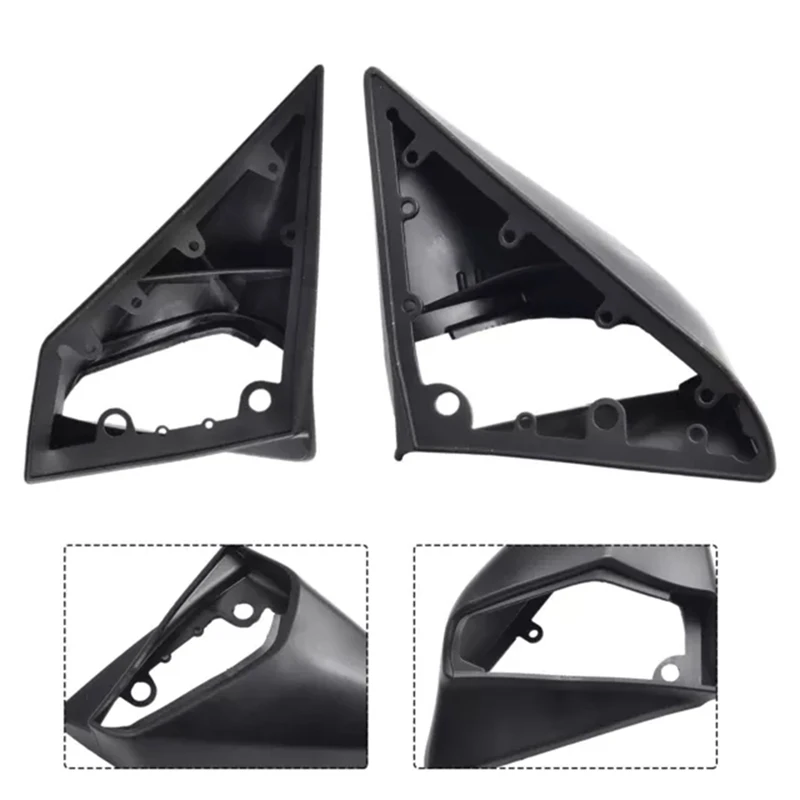 1 Pair L+R Exterior Wing Mirror Seals Side Mirror Seals For Mercedes W201 W124 A124 C124 S124 A1248100879 A1248107716