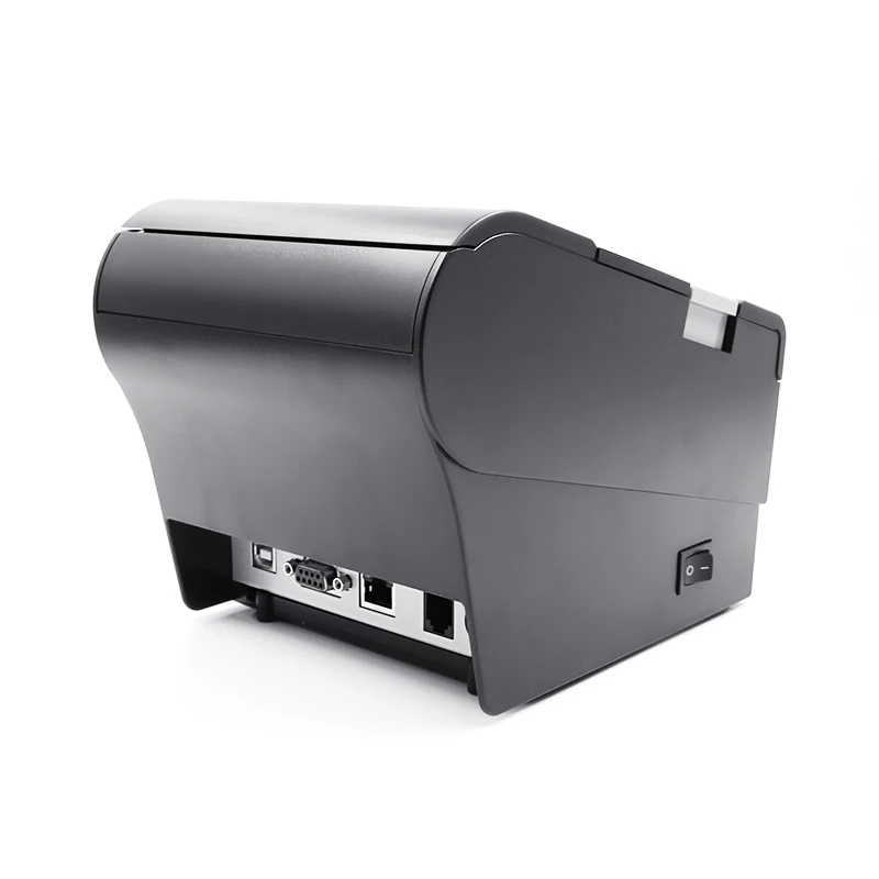 High Quality 80mm Thermal Receipt Printer POS Printer with Auto Cutter USB+ LAN+RS232 Interfaces