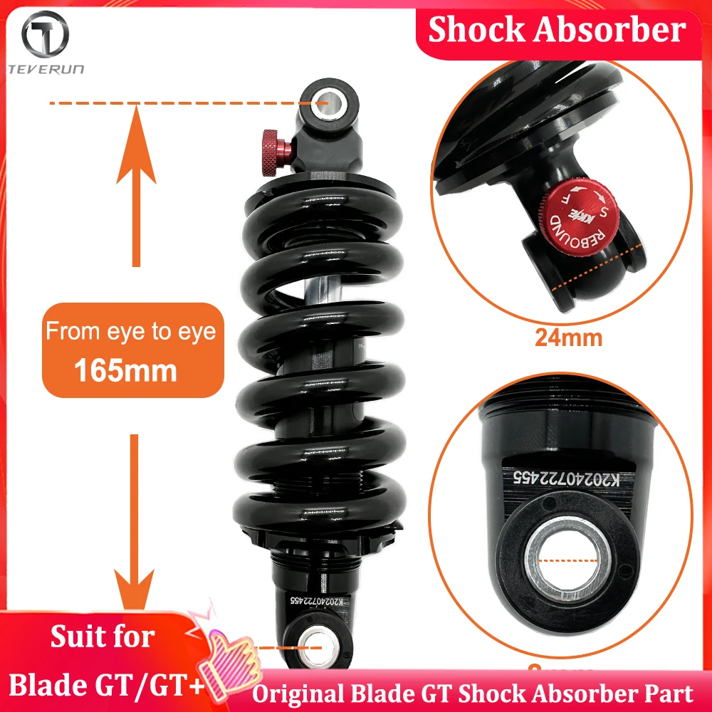 

Регулируемая подвеска Teverun Fighter 11+ 165 мм KKE, подвеска Teverun Blade GT+ II для официальных запчастей Teverun Fighter 11+