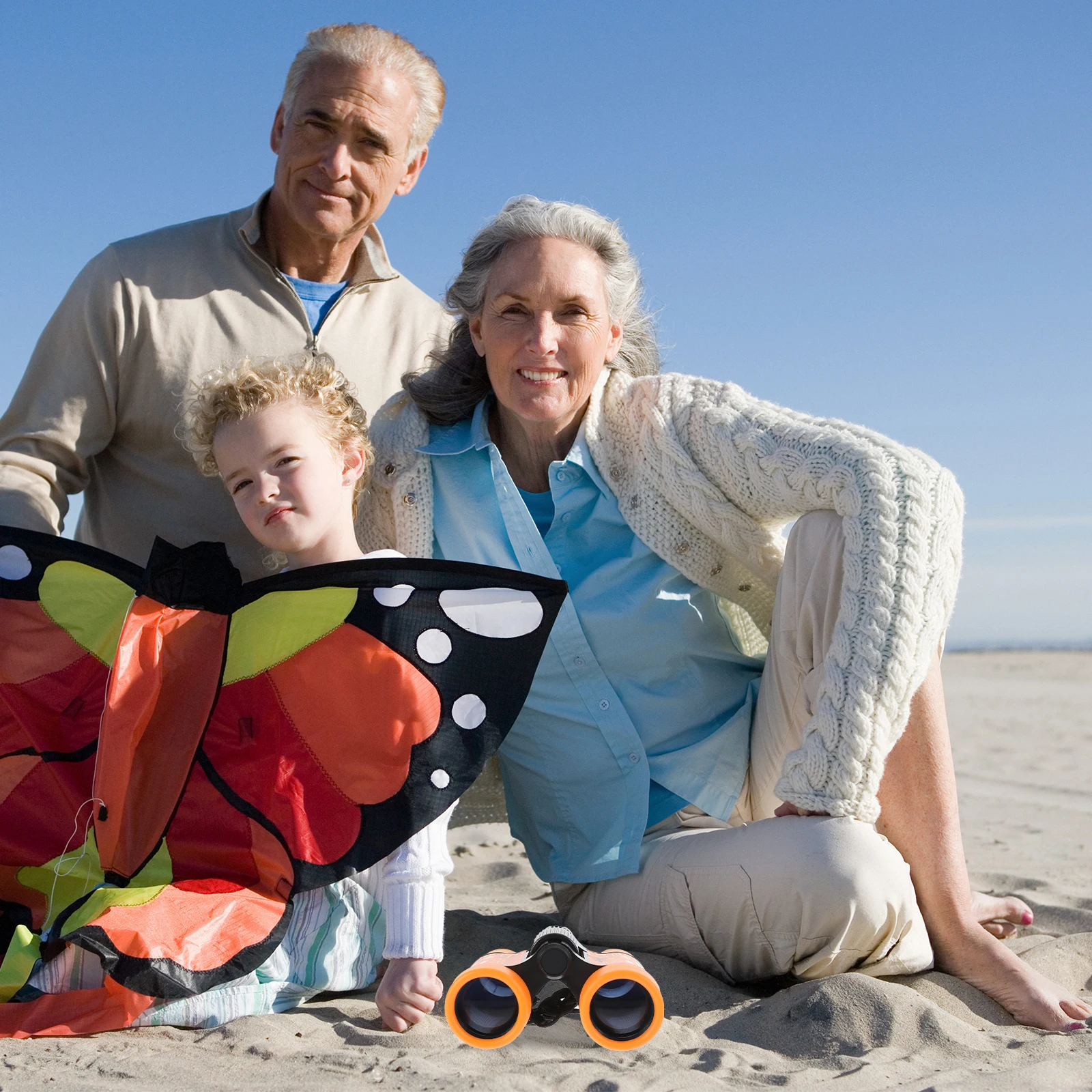 

Outdoor Toys for Kids Mini Telescope HD Telescopes Children's DIY Yellow Small