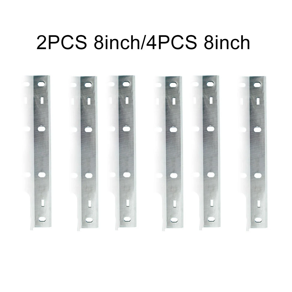 Lame per pialla da 210 * 22 * 1,8 mm 4 pezzi Utensili da taglio Per legno Acciaio ad alta velocità Confortevole Lunga durata Uso pratico