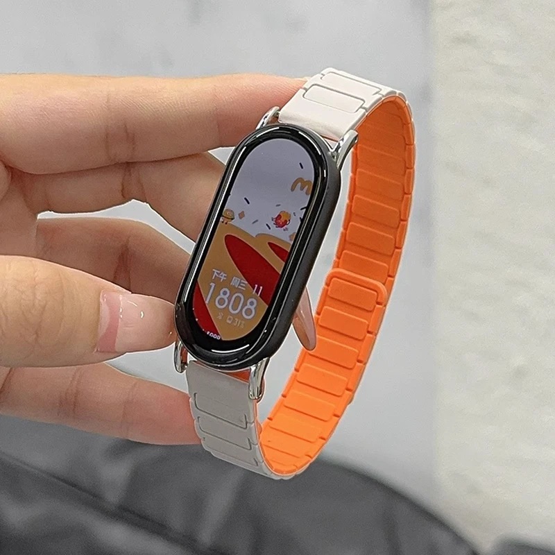�y�Z�[�����zMi Band 8/9�p���C���[�v���X�g�o���h�AXiaomi Mi Band 10 NFC�p�V���R���X�|�[�c�E�H�b�`�o���h�A���^���C���^�[�t�F�[�X�t���u���X���b�g