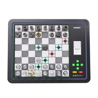 Intelligent Electronic Chess Magnetic Chess Piece Induction Board LCD Screen Novice Learning AI Against Single Player Chess Game