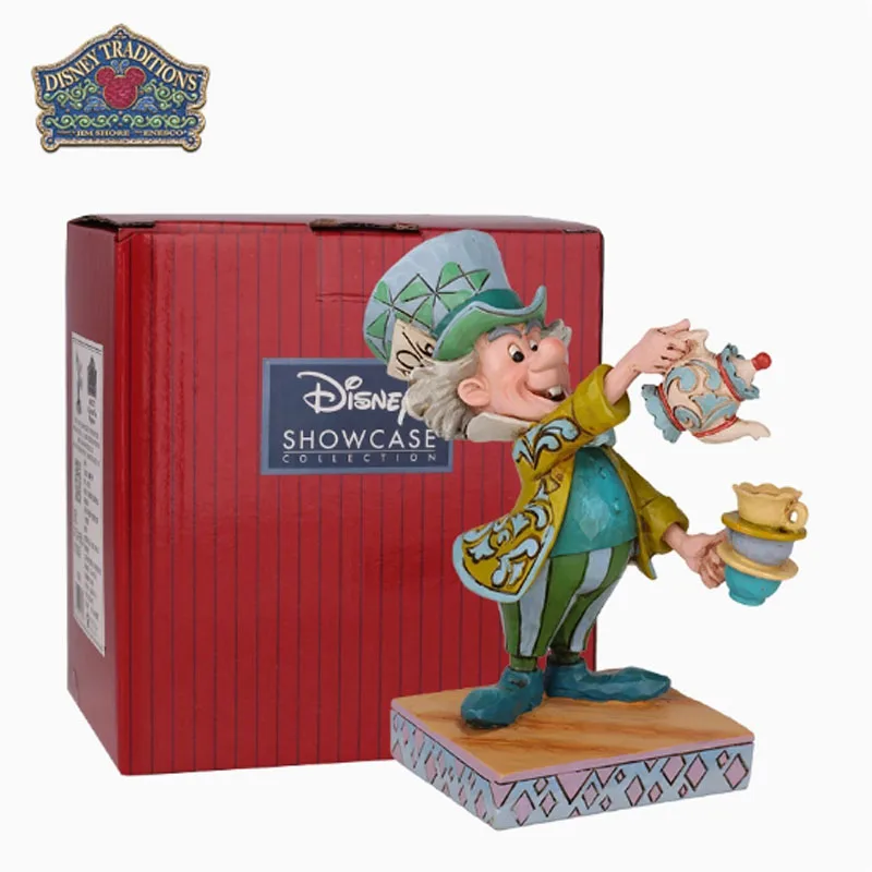 

Disney Original Garage Kit Alice's Adventures in Wonderland Mad Hatter Anime Action Figures Toys for Boys Gift Model Ornaments