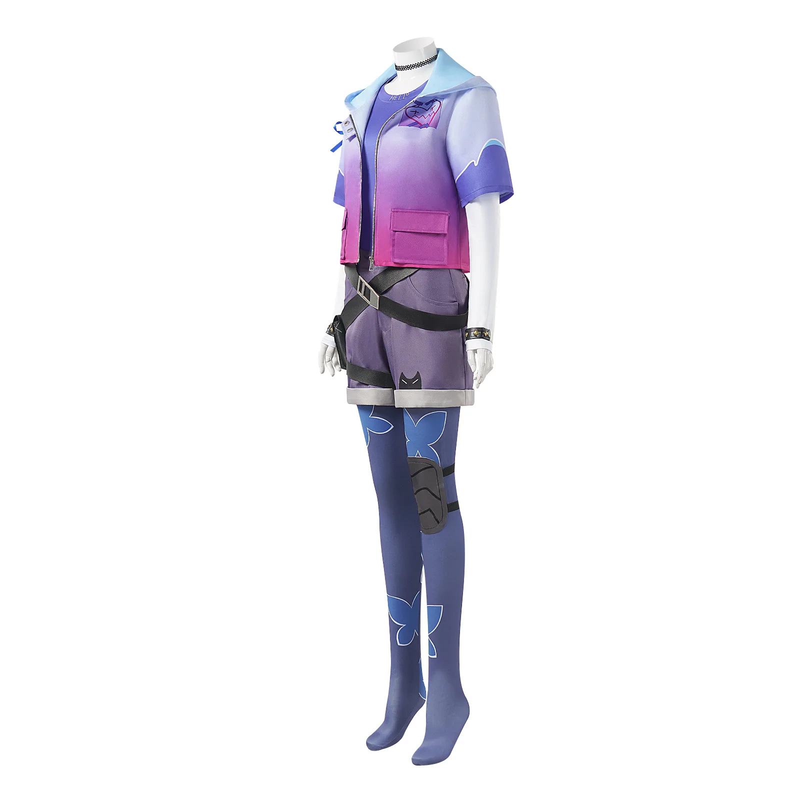 Valorant Clove Cosplay Costume Halloween Carnival Party Outfits image 2