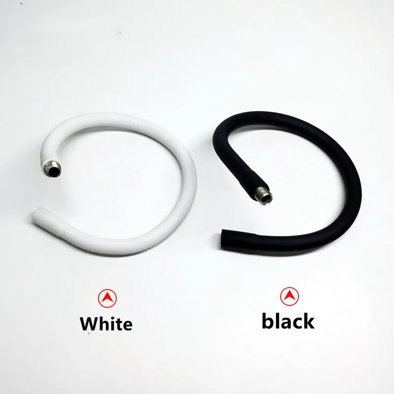 1PCS Dia12mm/16mm M10 Male Female Thread Soft Light Flexible Conduit DIY Metal Silicon Gooseneck Hose SerpentineTube Clamp Lamp image 4