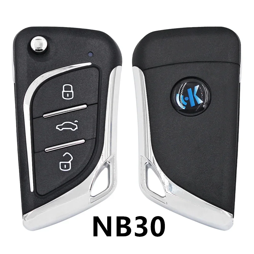 KEYDIY NB30 Remote Kunci Mobil 3 Tombol NB 30 Remote Kontrol Universal Multifungsi untuk KD900 KD900+ URG200 KD-X2