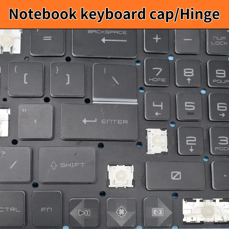Replacement Key Cap Hinge For MSI Crosshair 15 A11U 15-A11UCK A11UDK A11UEK MS-1581 Gaming Laptop Keyboard KeyCap - view 6